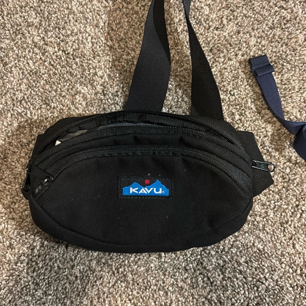 Kavu Black Waist Bag